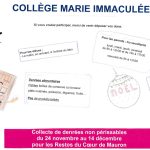 Dons au resto du coeur