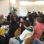 Rencontre avec des résidents de l&rsquo;Ehpad autour de la seconde guerre mondiale